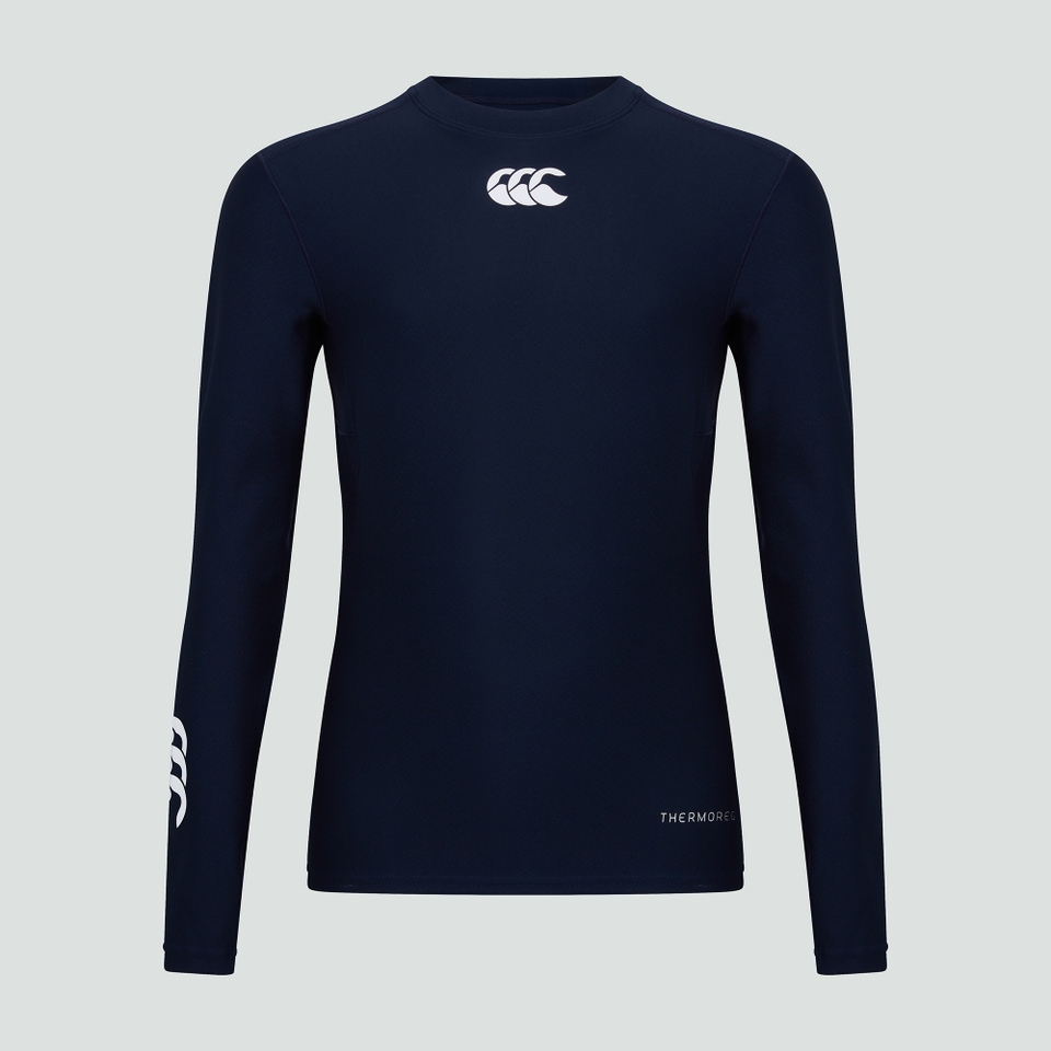 CANTERBURY THERMOREG LONG SLEEVE TOP NAVY
