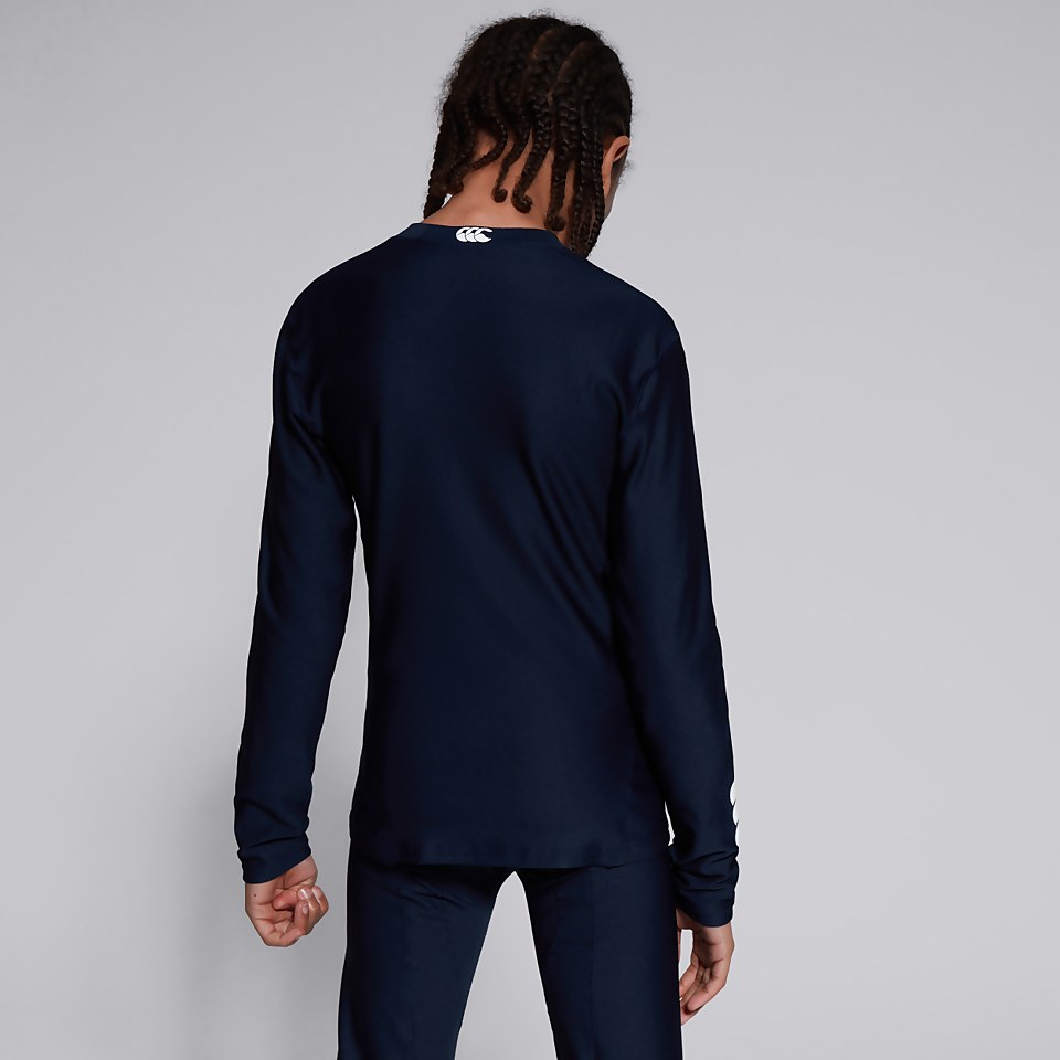 JUNIOR UNISEX THERMOREG LONG SLEEVED TOP NAVY
