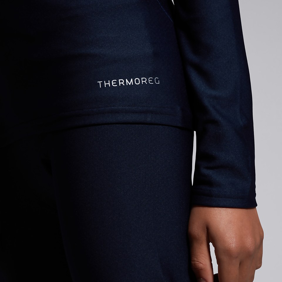 JUNIOR UNISEX THERMOREG LONG SLEEVED TOP NAVY