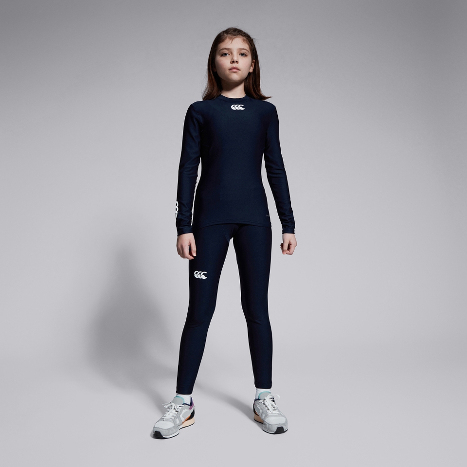 CANTERBURY THERMOREG LONG SLEEVE TOP NAVY