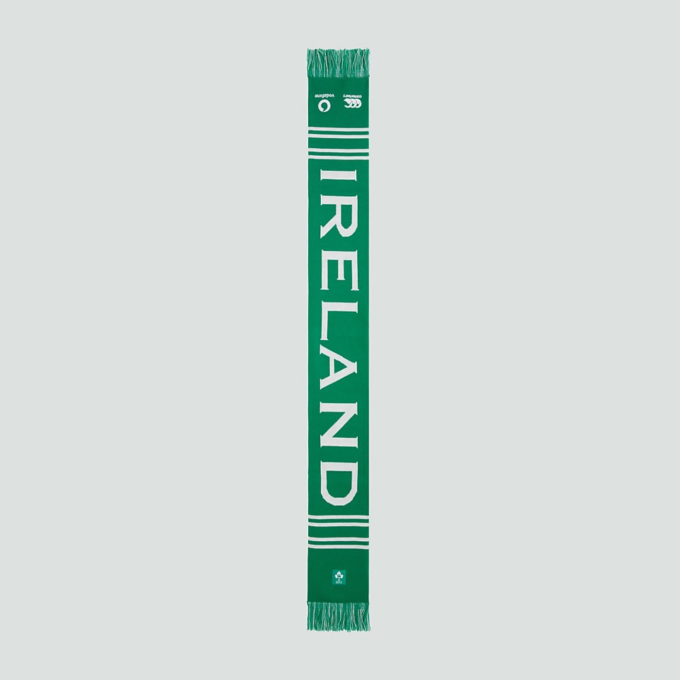 ADULT UNISEX IRELAND SUPPORTERS SCARF GREEN