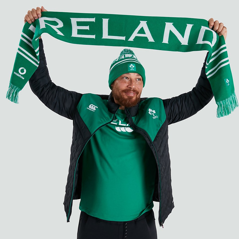ADULT UNISEX IRELAND SUPPORTERS SCARF GREEN