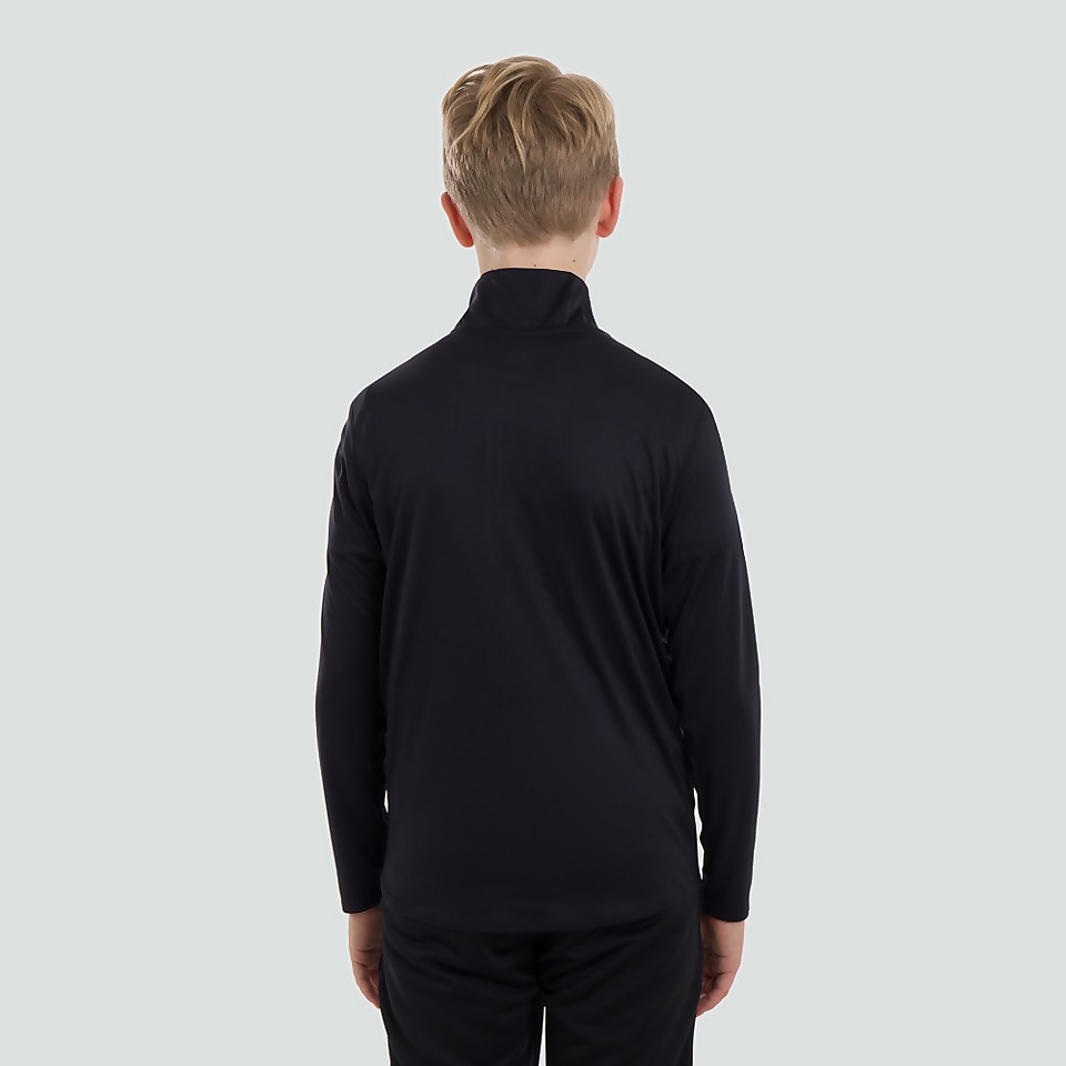 JUNIOR UNISEX VAPODRI 1ST LAYER TOP BLACK
