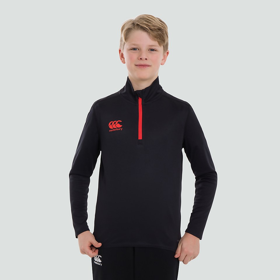 JUNIOR UNISEX VAPODRI 1ST LAYER TOP BLACK