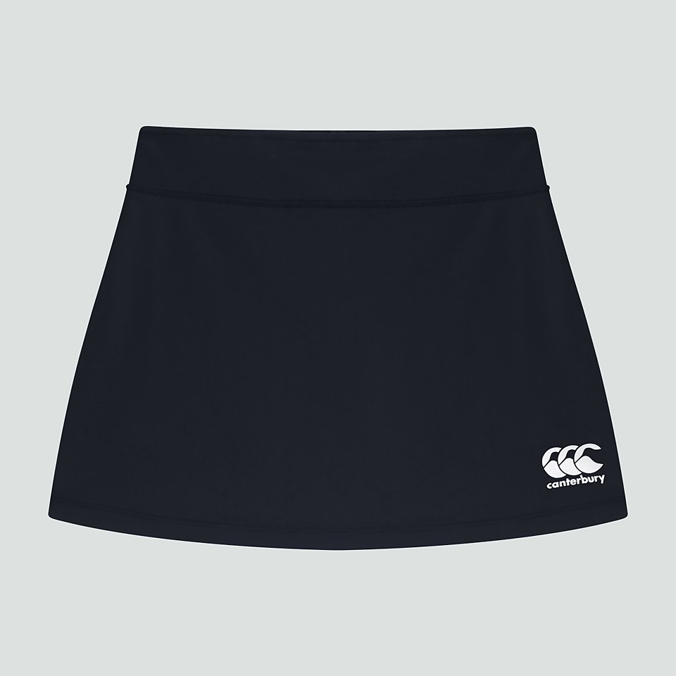 JUNIOR UNISEX PLAIN SKORT BLACK
