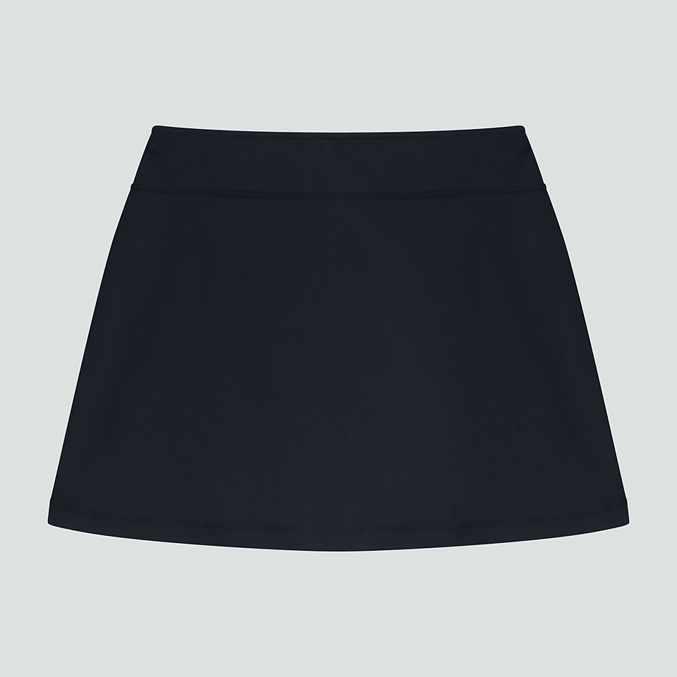 JUNIOR UNISEX PLAIN SKORT BLACK