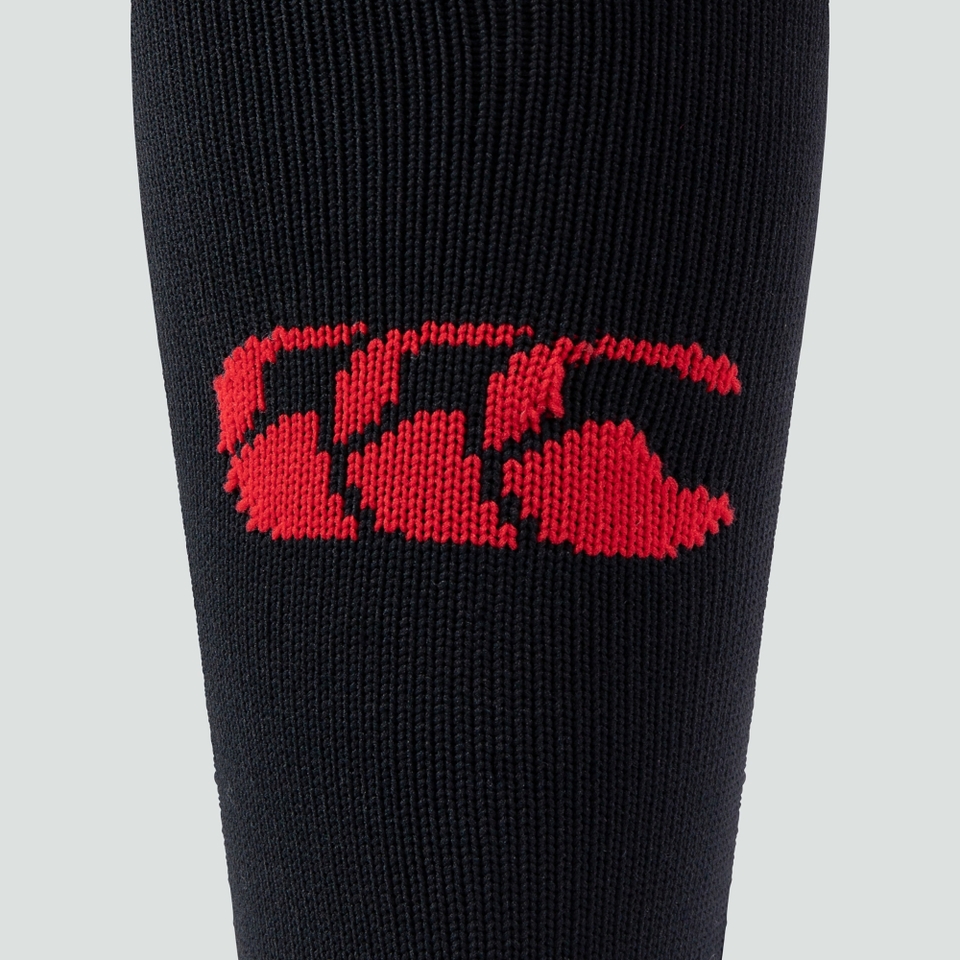 CANTERBURY TEAM CAP SOCK FLAG RED/BLACK