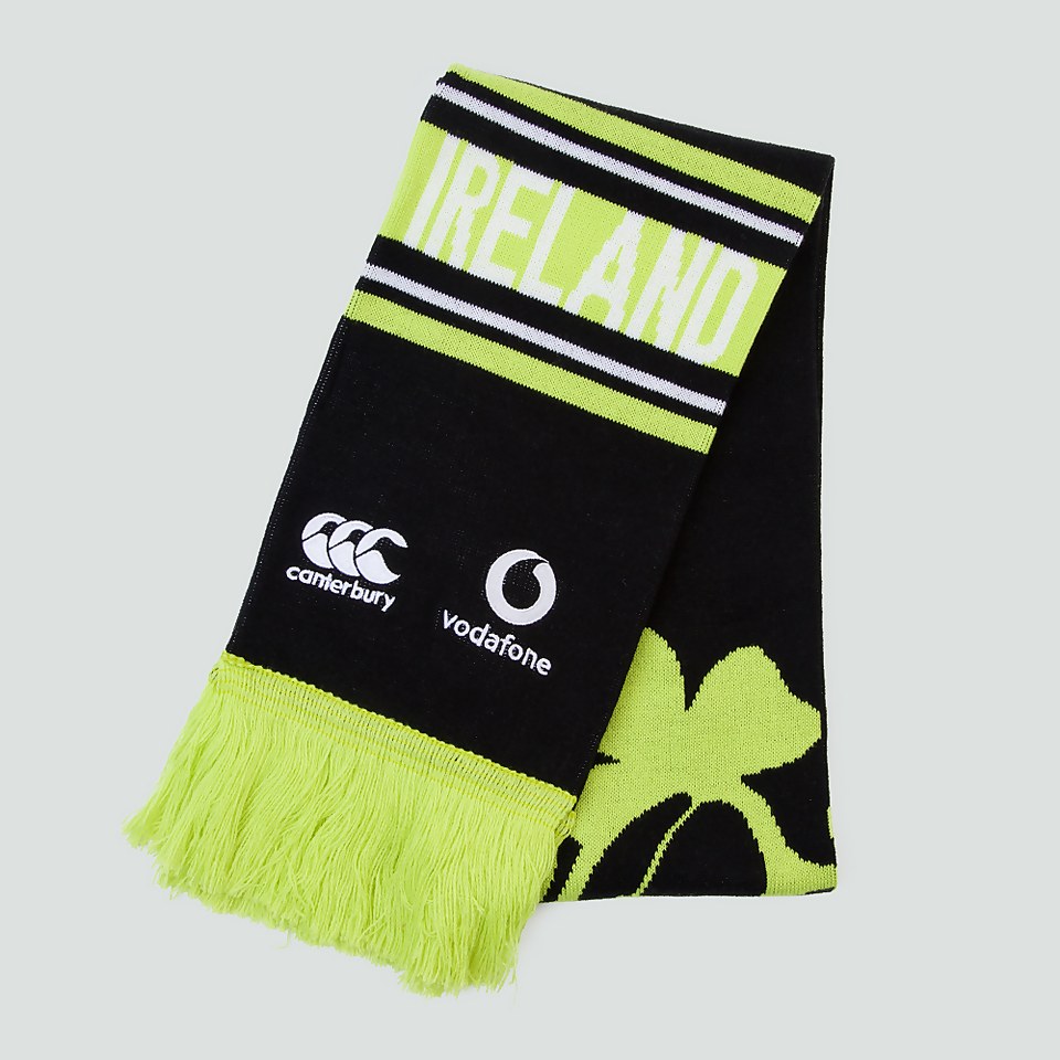 ADULT UNISEX IRELAND SUPPORTERS SCARF BLACK