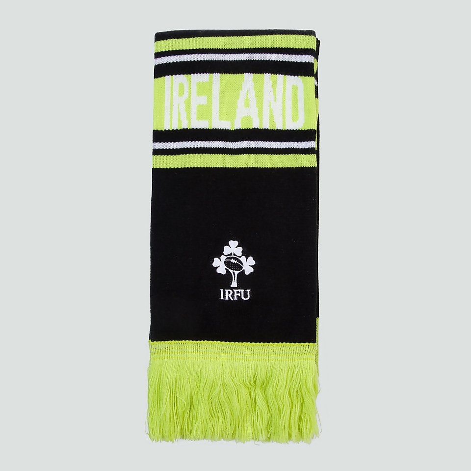 ADULT UNISEX IRELAND SUPPORTERS SCARF BLACK