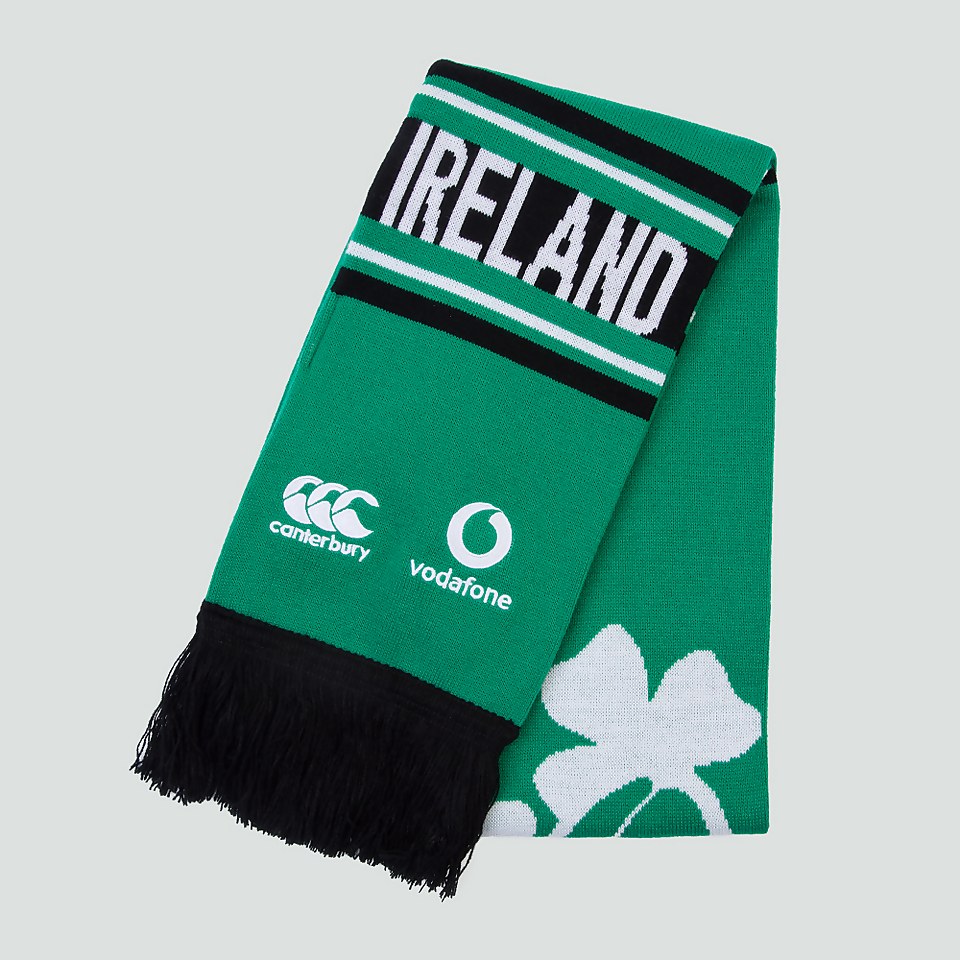 ADULT UNISEX IRELAND SUPPORTERS SCARF GREEN