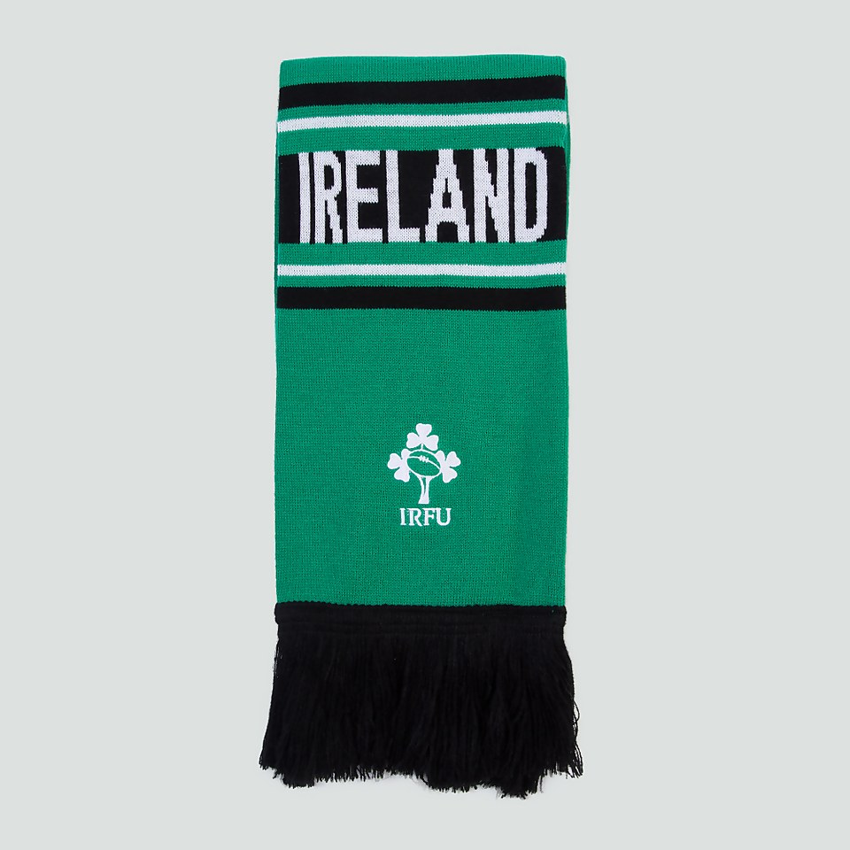 ADULT UNISEX IRELAND SUPPORTERS SCARF GREEN