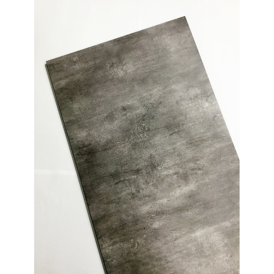 Rigid Core Luxury Vinyl Flooring - Concrete Tile Flooring Sample
