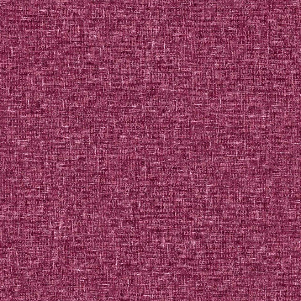 Arthouse Linen Texture Plain Textured Raspberry Wallpaper A4 Sample