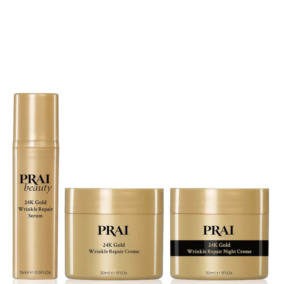PRAI 24K Golden Glow Collection for Day and Night