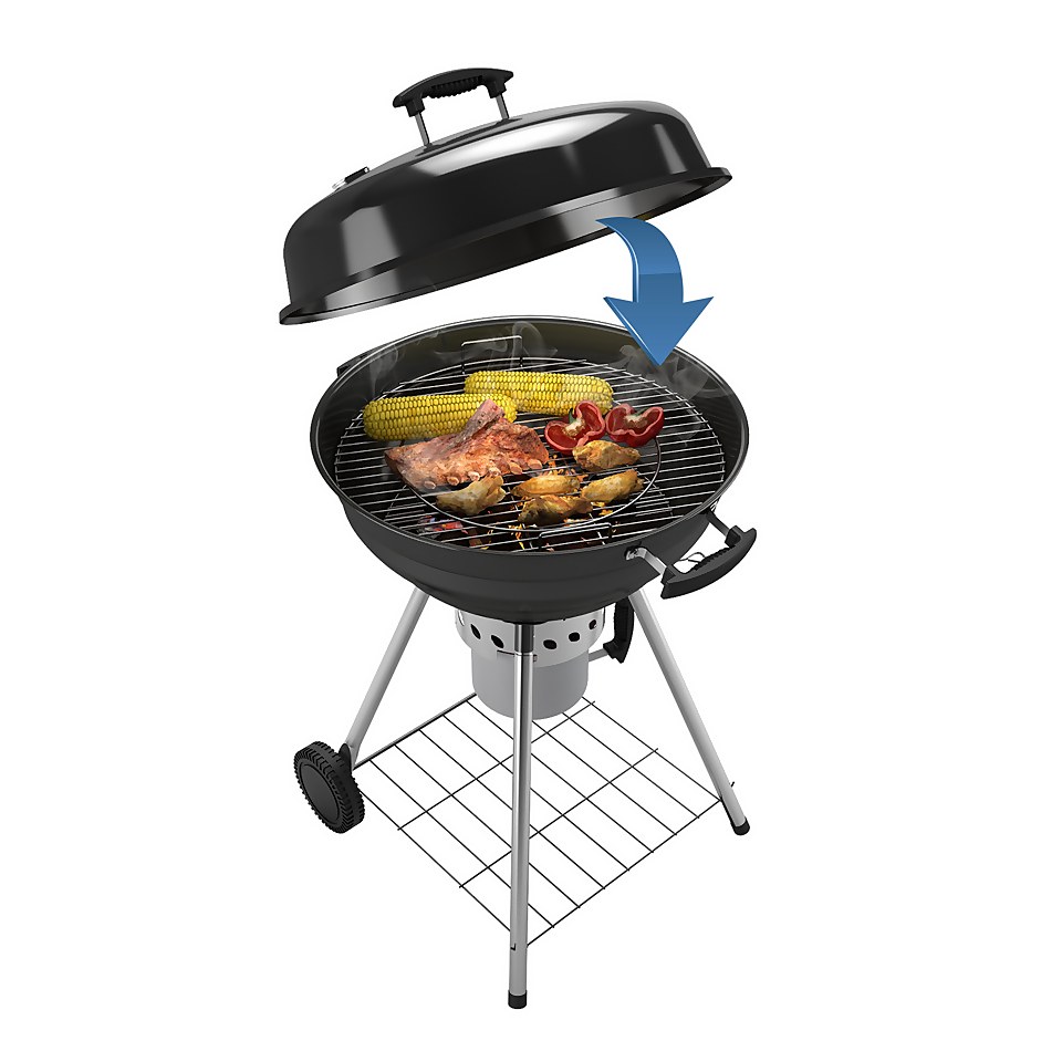 Fornetto Explorer Charcoal BBQ with 52cm Grill