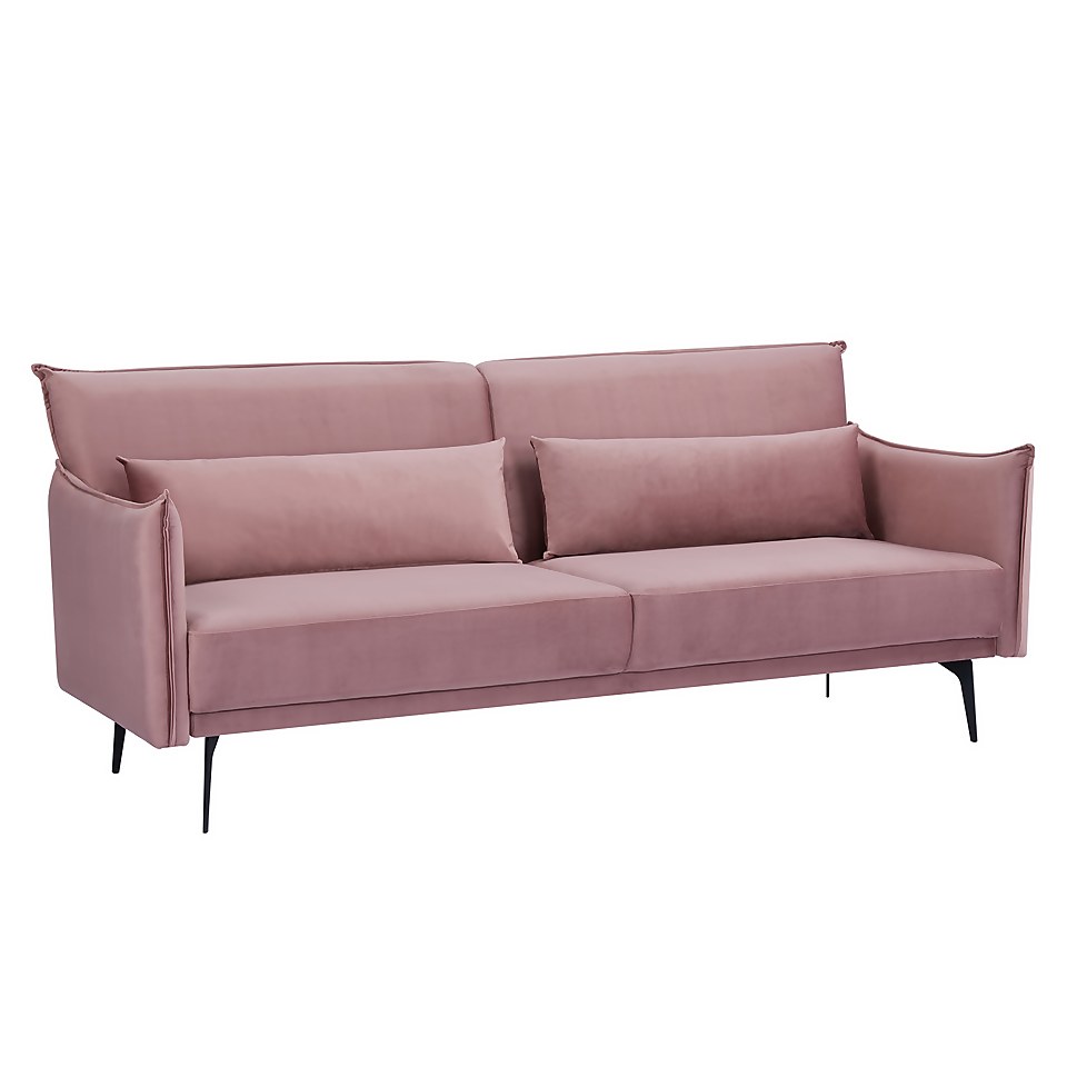 Sutton Sofa Bed - Blush