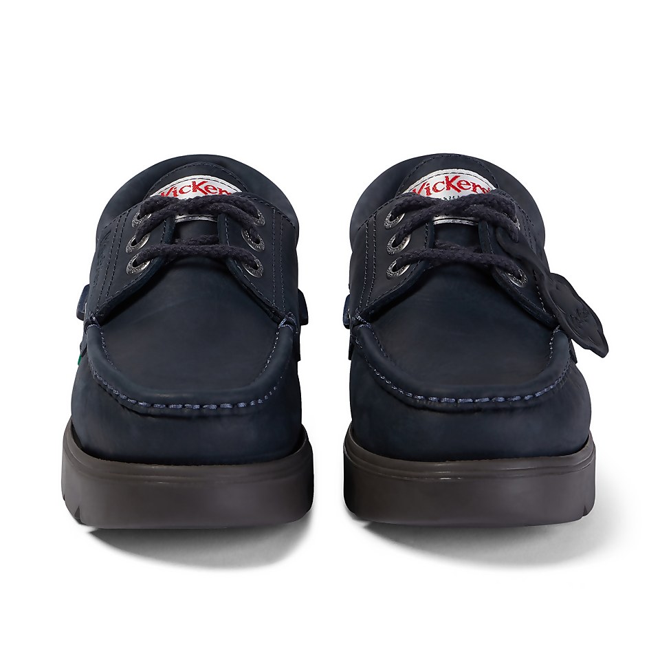 Men's Lennon boatshoe Leather Dark Blue