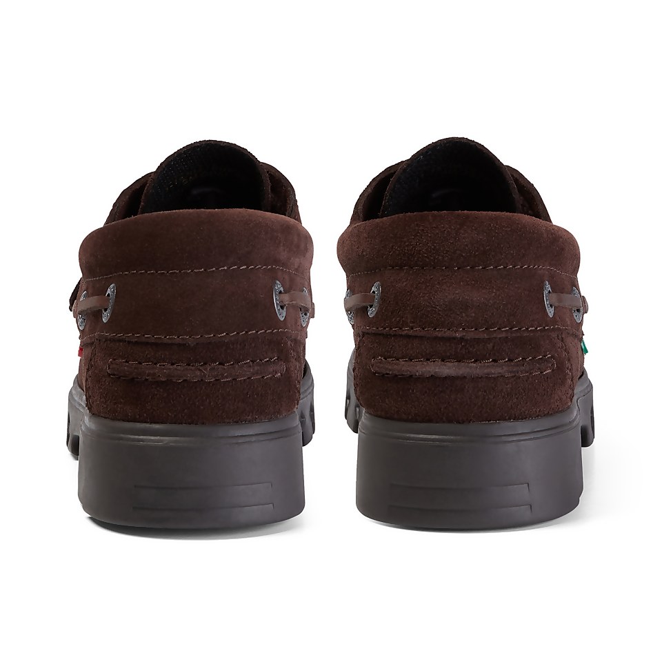 Adult Unisex Lennon Boatshoe Sued Brown