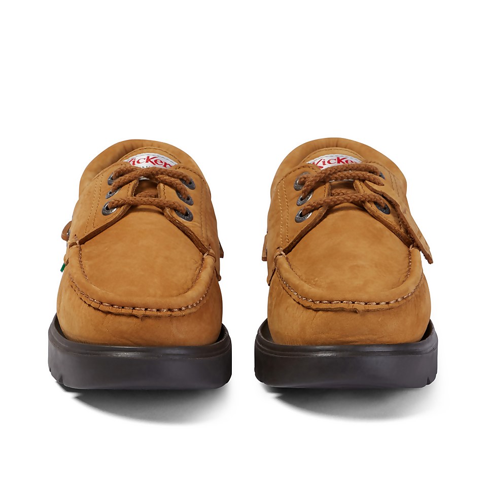 Adult Unisex Lennon Boatshoe Nubuck Tan