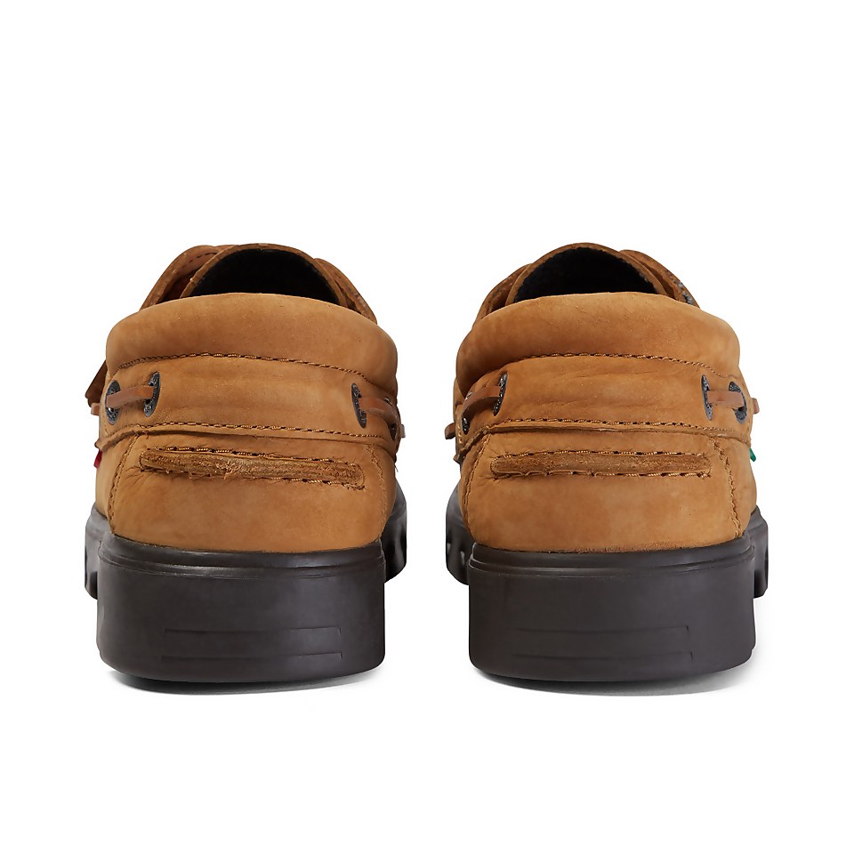 Adult Unisex Lennon Boatshoe Nubuck Tan