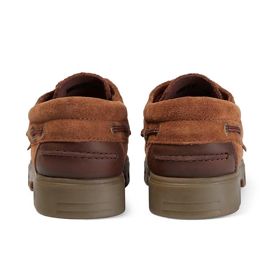 Adult Unisex Lennon Boatshoe Sued Tan
