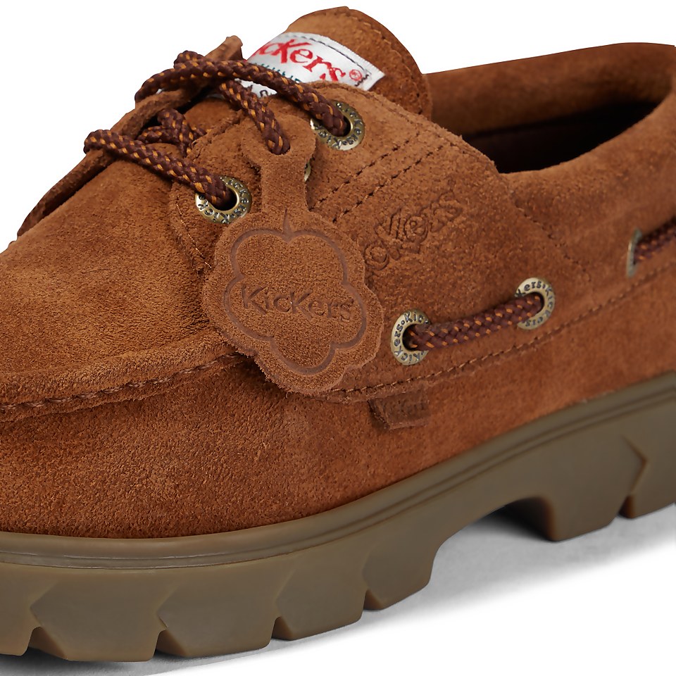 Adult Unisex Lennon Boatshoe Sued Tan