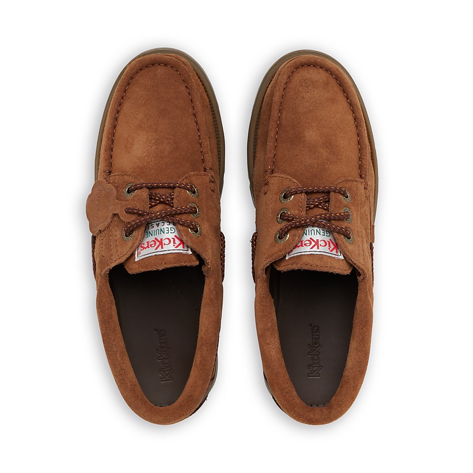 Adult Unisex Lennon Boatshoe Sued Tan