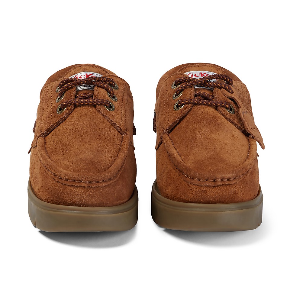 Adult Unisex Lennon Boatshoe Sued Tan
