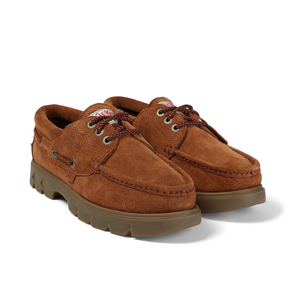 Adult Unisex Lennon Boatshoe Sued Tan