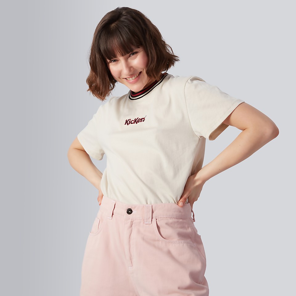 Women's Short Sleeve T-Shirt Beige