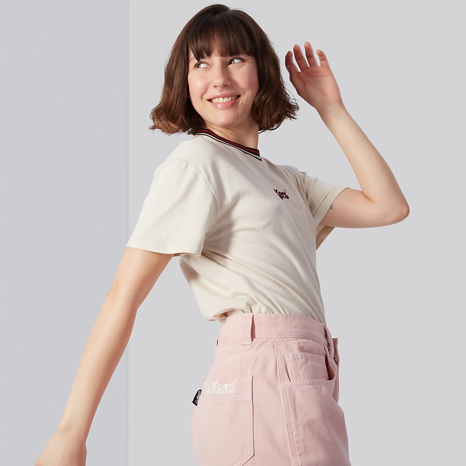 Women's Short Sleeve T-Shirt Beige