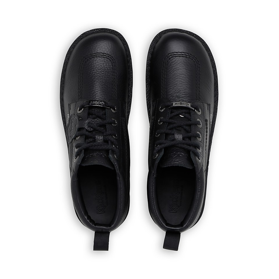 Adult Unisex Kick Hi Tumbled Leather Black