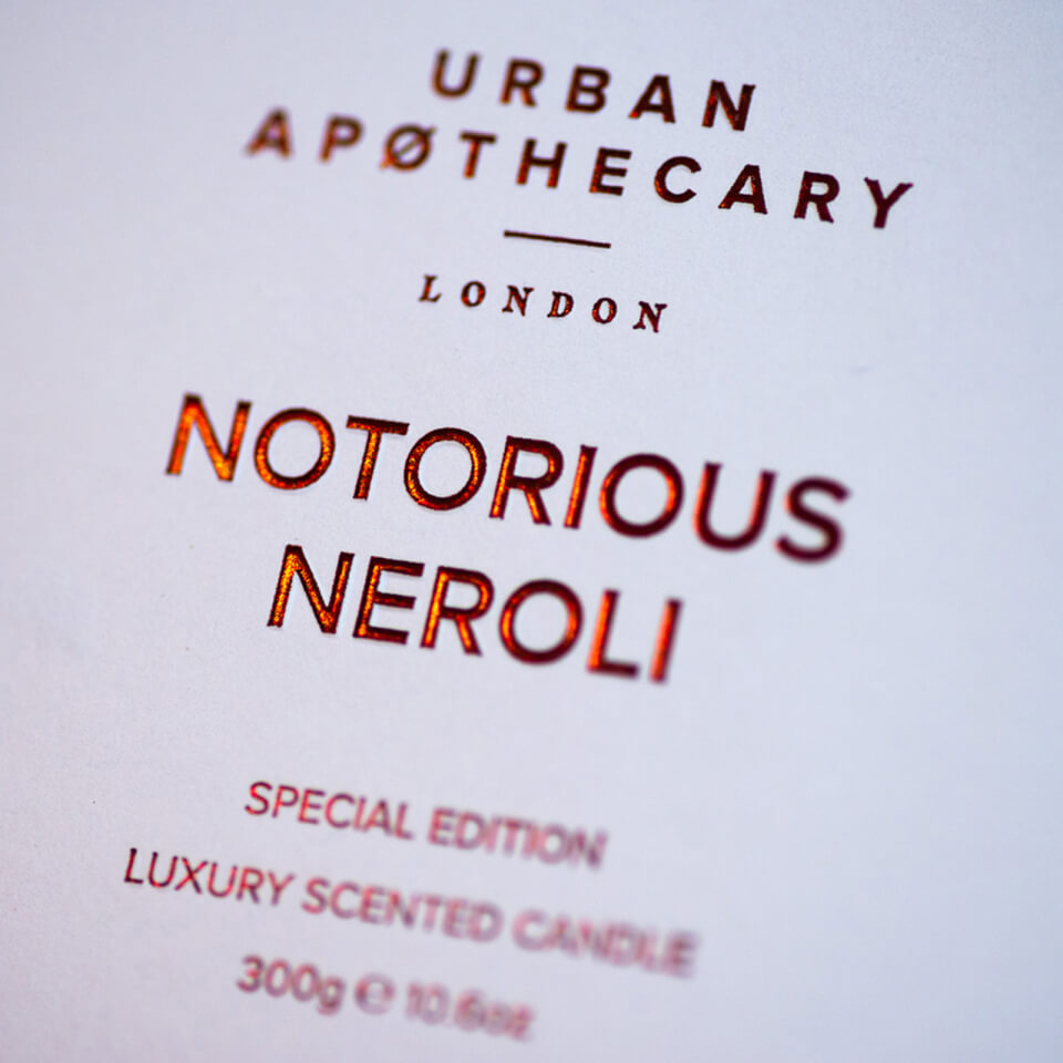 Urban Apothecary Notorious Neroli Luxury Candle 300g