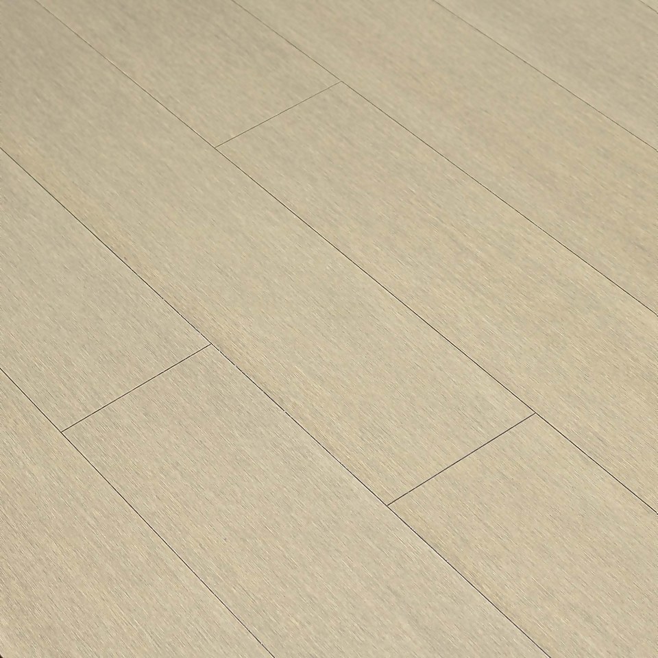 14x135mm Temple White Strand Woven Solid Bamboo Flooring