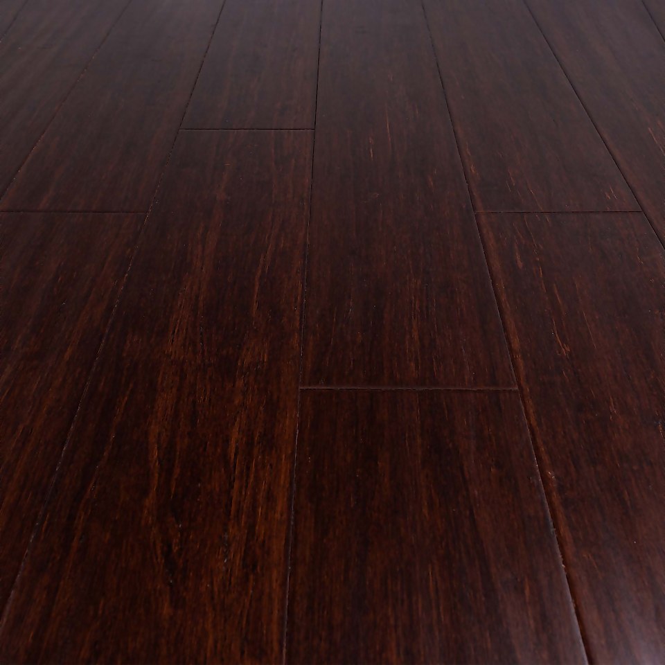 14x135mm Spiced Red Strand Woven Solid Bamboo Flooring