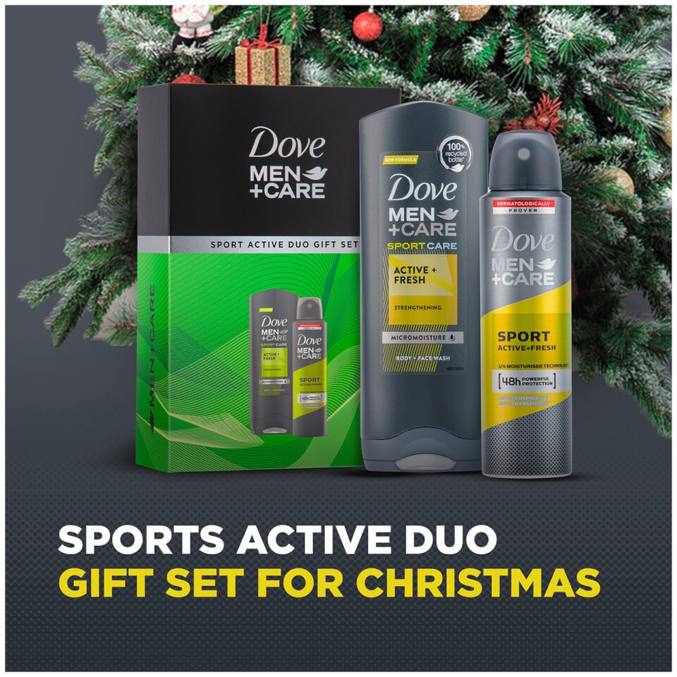 Dove Men+ Care Sports Active Duo Gift Set