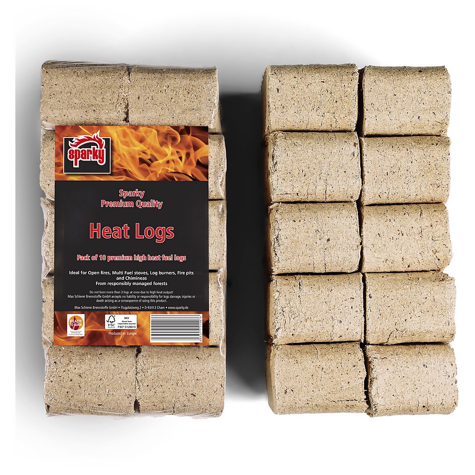 Sparky RUF Heat Logs - 10 Pack
