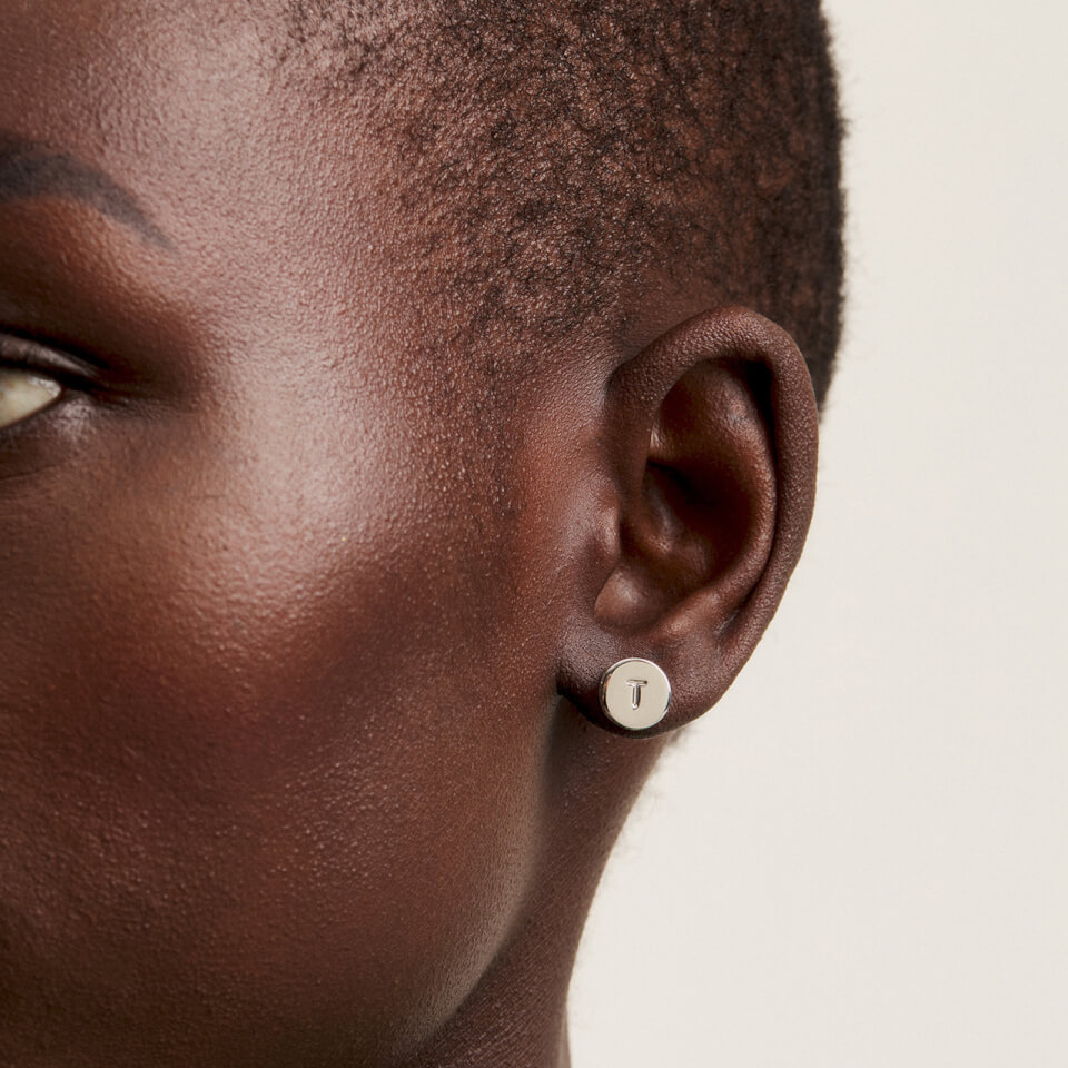 Ted Baker Women's Seesah: Sparkle Dot Stud Earring - Silver, Clear