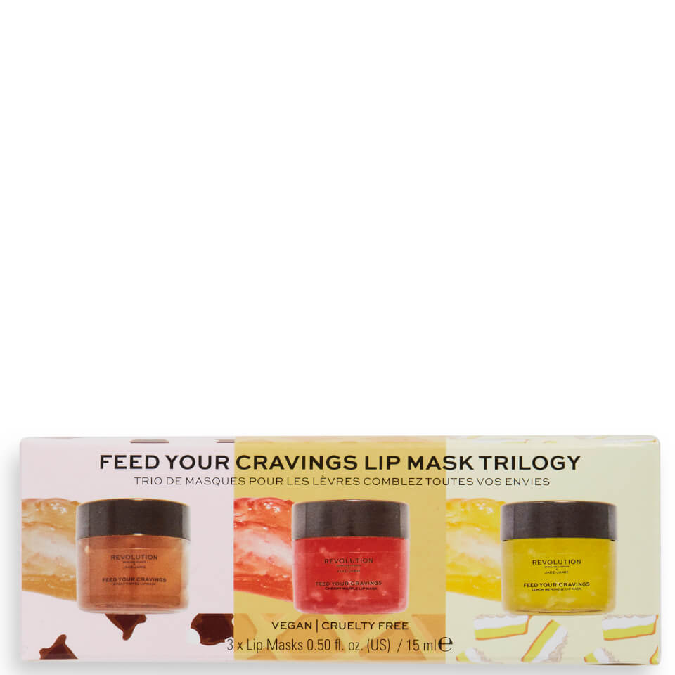 Revolution Skincare X Jake- Jamie Feed your Cravings Lip Mask Collection