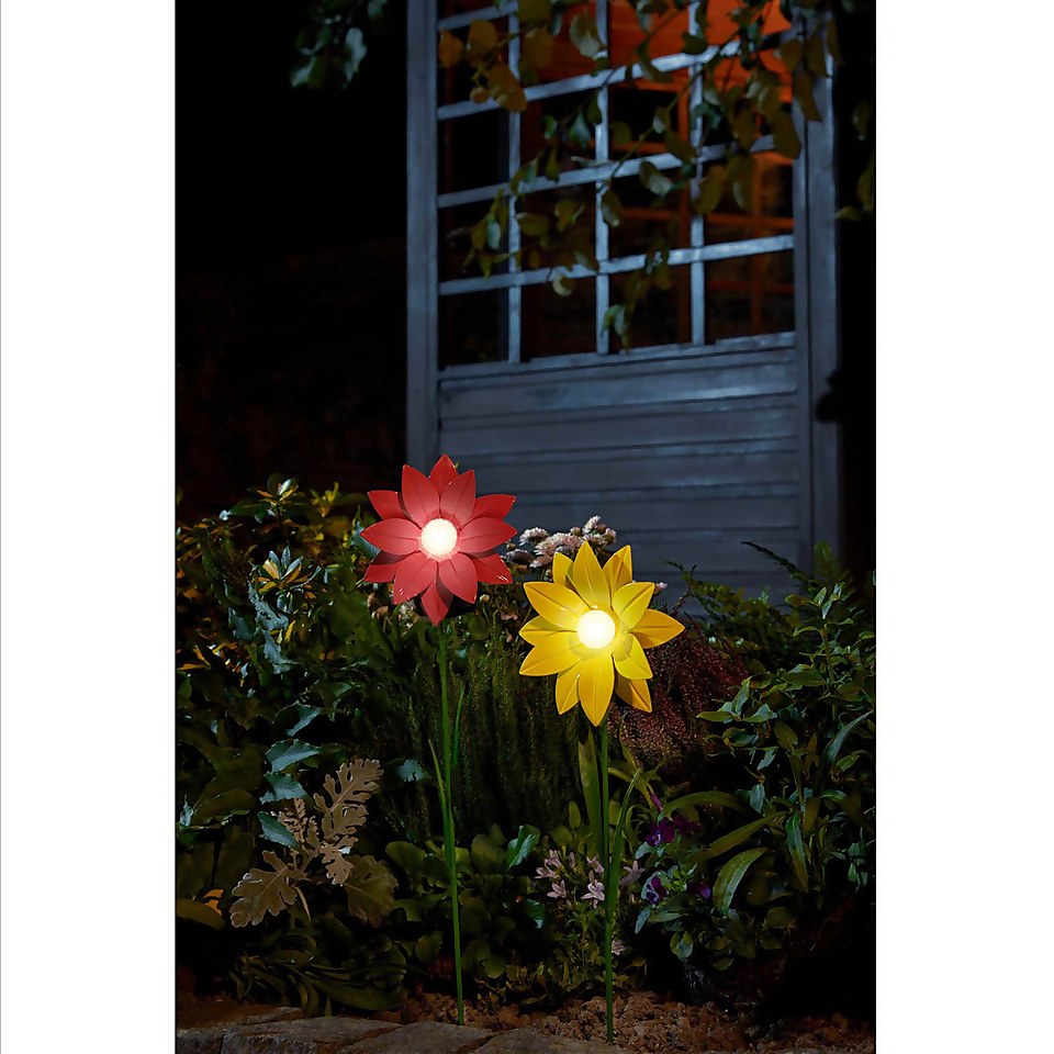 Solar Mini Flower Garden Light