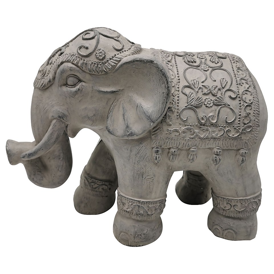 Asian Elephant Garden Ornament Homebase