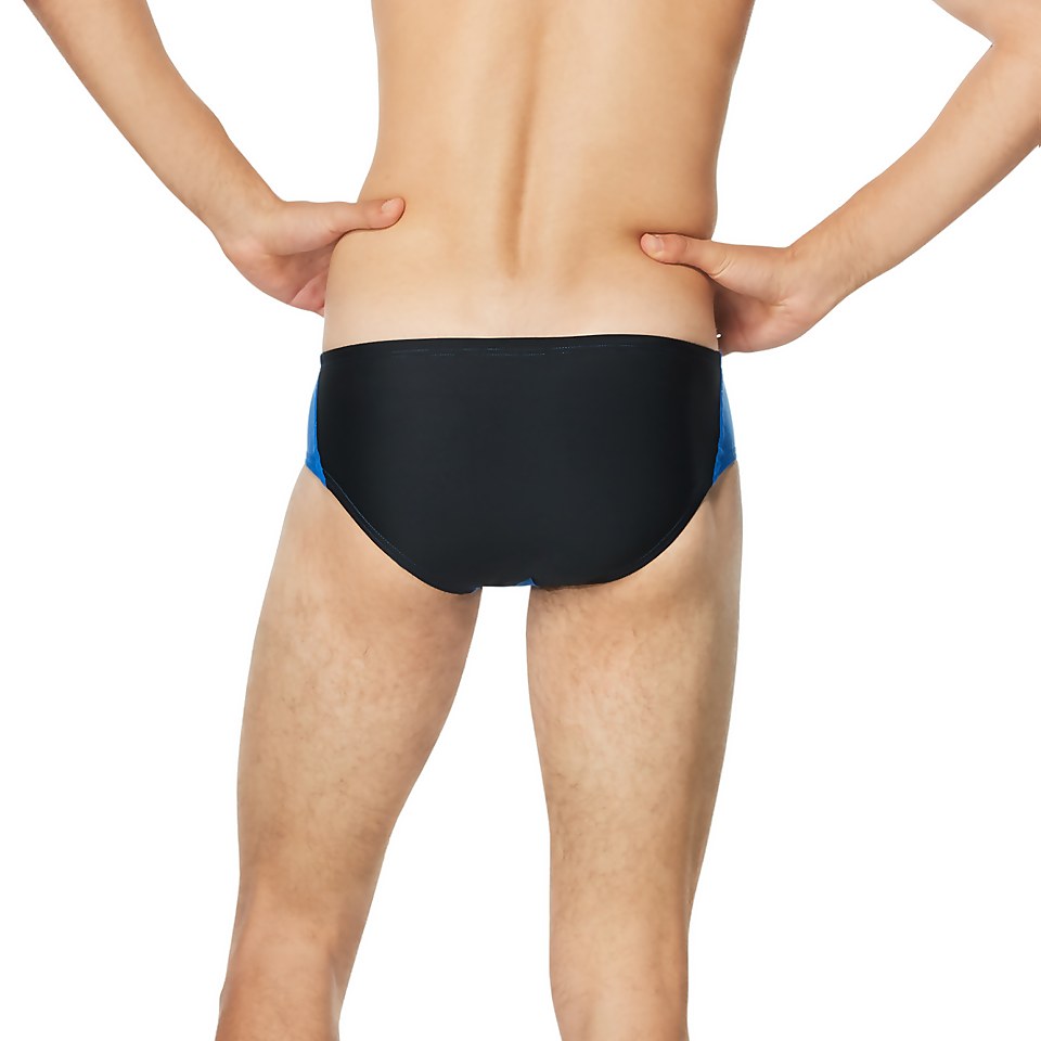 Men's Spliced One Brief Blue