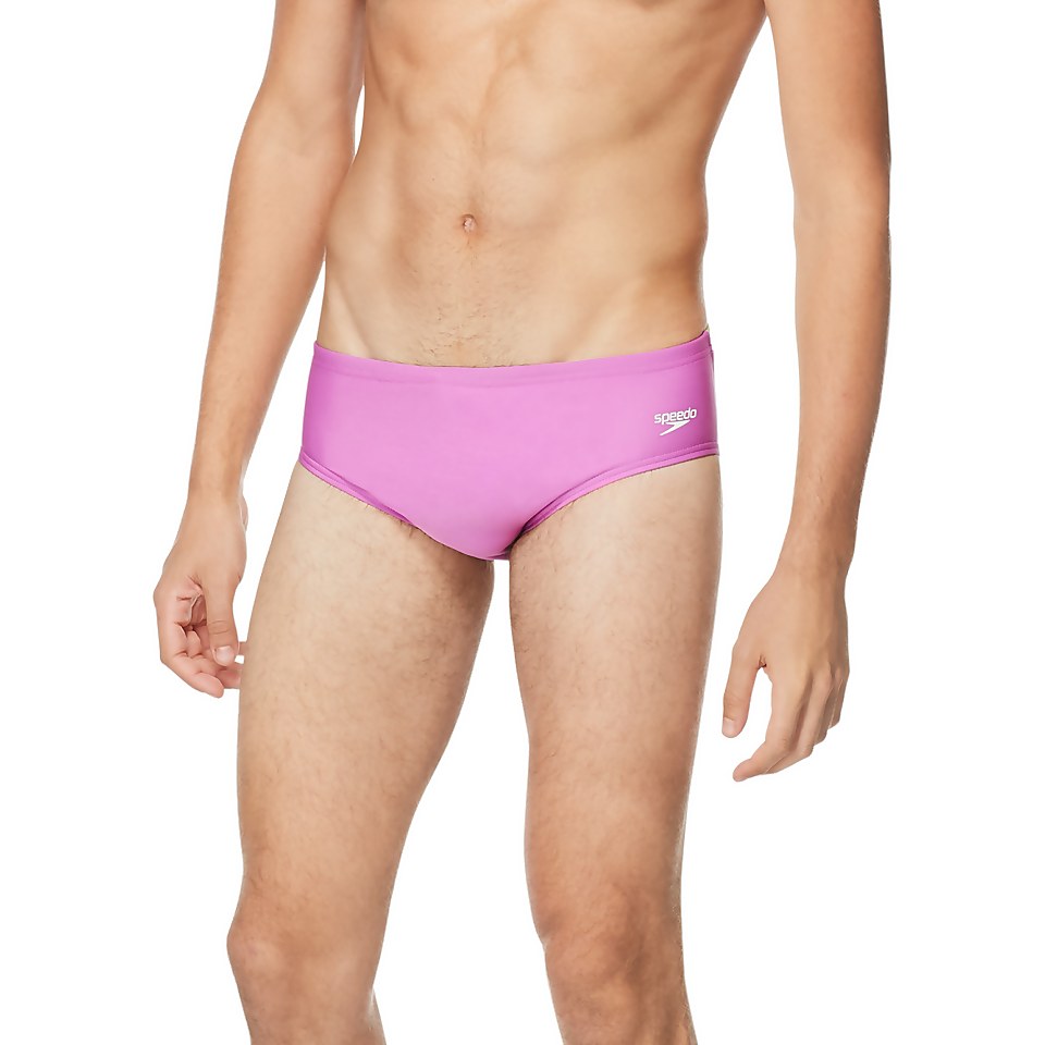 Men's Spliced One Brief Purple