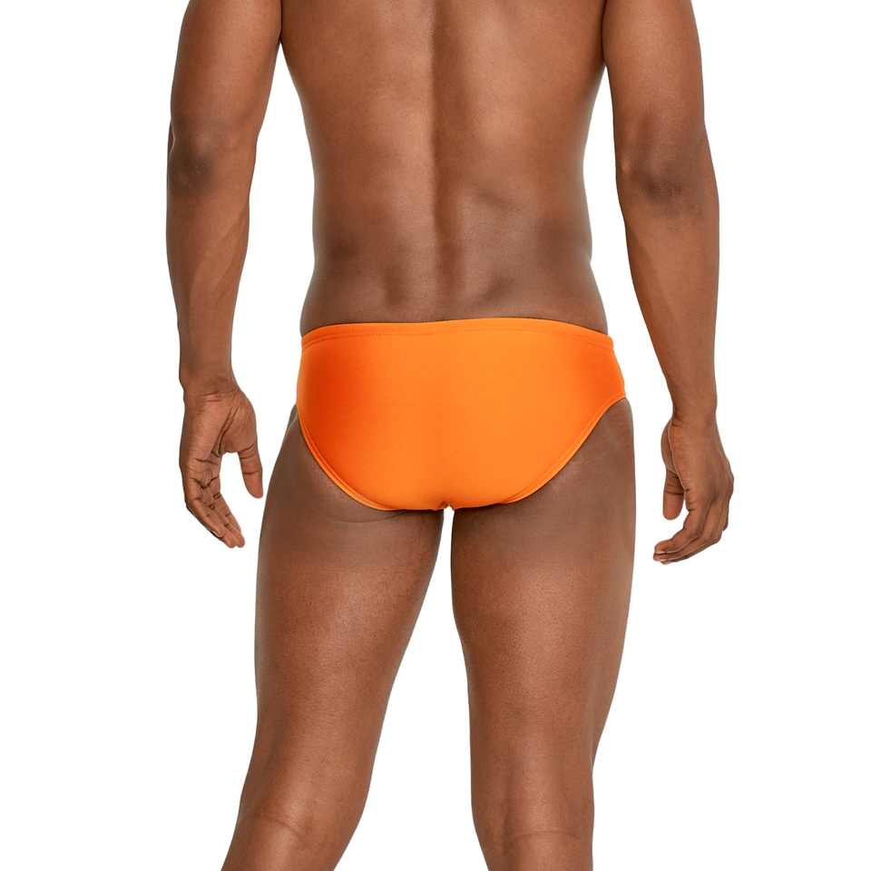 Men's Colorblock One Brief Orange