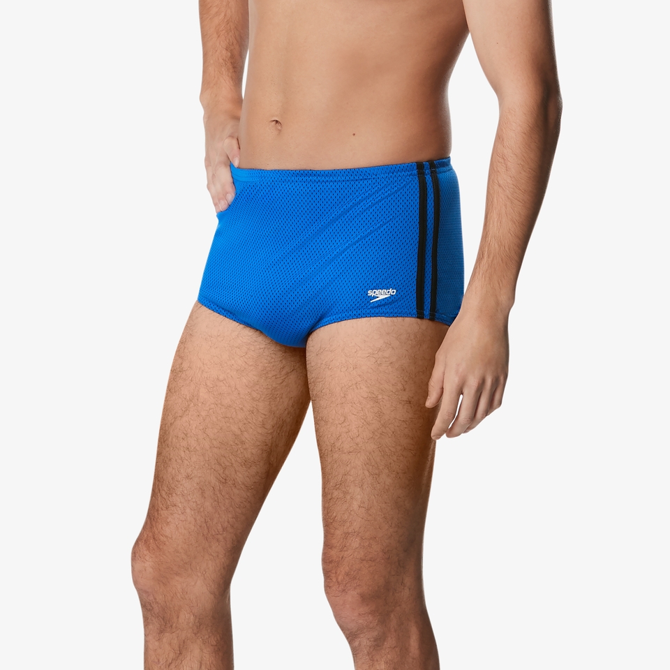 Men's Poly Mesh Square Leg Training Suit Black