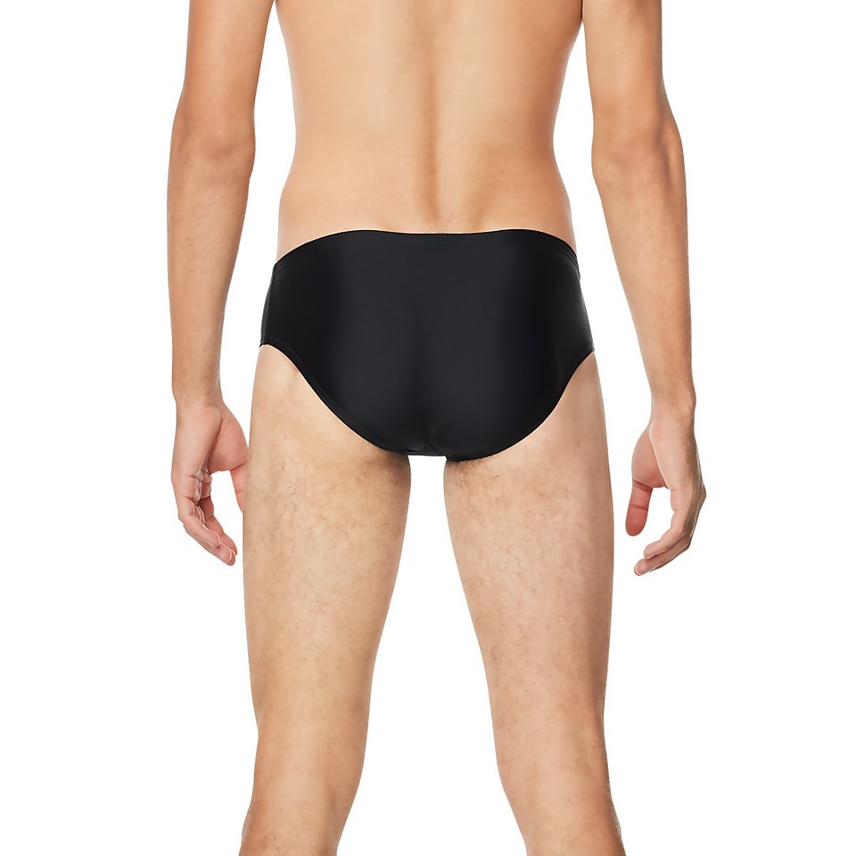 Men's Powerflex Solid Brief Black