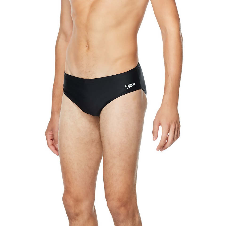 Men's Powerflex Solid Brief Black