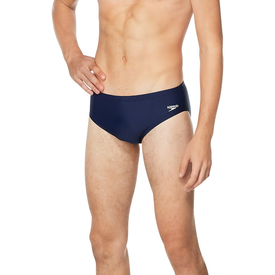 Men's Powerflex Solid Brief Navy