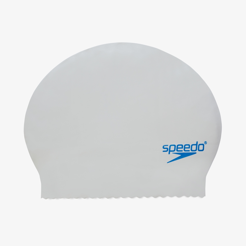 Adult Solid Latex Cap White