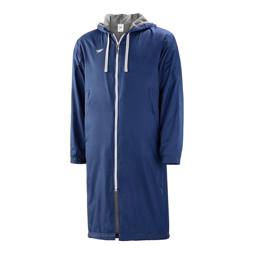 Parka Speedo Team unisexe, bleu marine